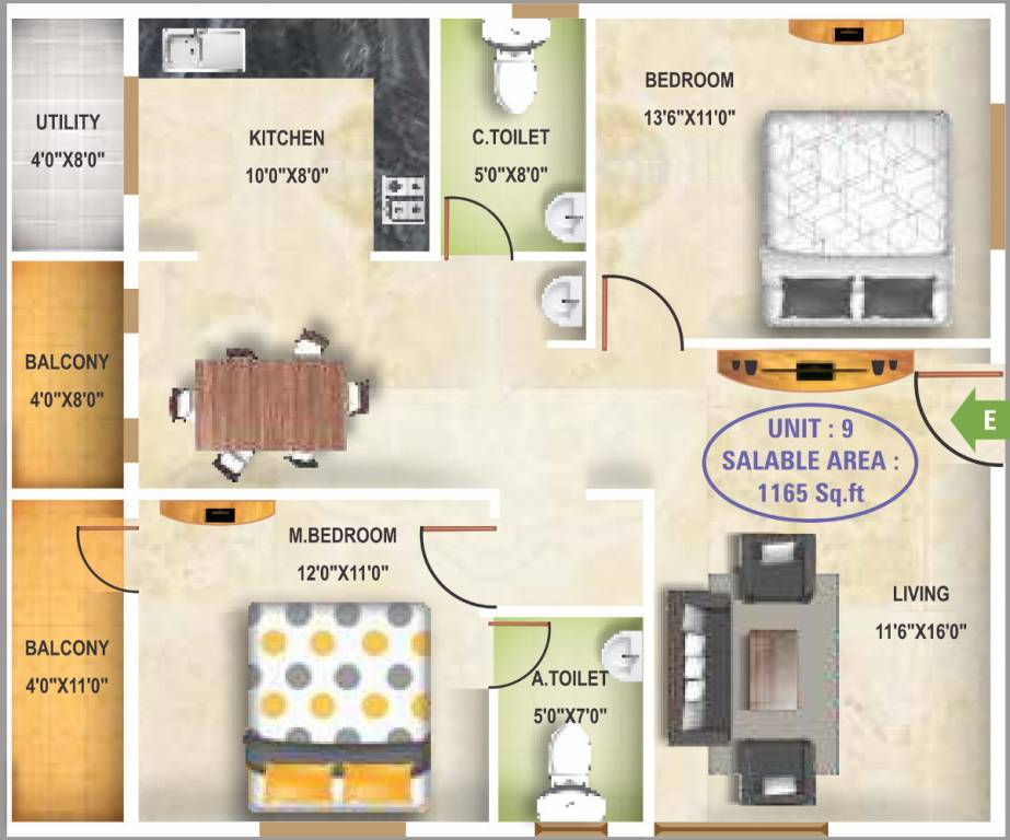 5 Elements Aditya Harmony (2BHK+2T (1,165 sq ft) 1165 sq ft) 5 Elements Aditya Harmony (2BHK+2T (1,165 sq ft) 1165 sq ft)
