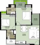 Uniserve 2nd Innings (2BHK+2T (1,170 sq ft) 1170 sq ft) Uniserve 2nd Innings (2BHK+2T (1,170 sq ft) 1170 sq ft)