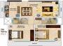 MICL Aaradhya Saphalya (2BHK+2T (636 sq ft) 636 sq ft)
