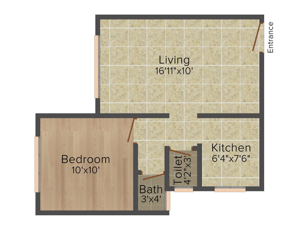 ACME Hills (1BHK+1T (620 sq ft) 620 sq ft)