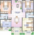Sowparnika Swastika (3BHK+3T (1,339 sq ft) 1339 sq ft)