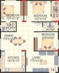 Sai Green Oak Apartment (3BHK+2T (1,490 sq ft) 1490 sq ft) Sai Green Oak Apartment (3BHK+2T (1,490 sq ft) 1490 sq ft)