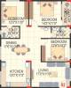 Sai Green Oak Apartment (3BHK+3T (1,625 sq ft) 1625 sq ft)