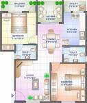 Sowparnika Swastika (2BHK+2T (1,090 sq ft) 1090 sq ft)