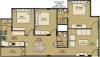 CoEvolve Elvira (3BHK+2T (1,261 sq ft) 1261 sq ft)
