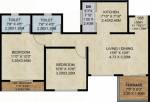 Kohinoor Abhimaan (2BHK+2T (952 sq ft) 952 sq ft) Kohinoor Abhimaan (2BHK+2T (952 sq ft) 952 sq ft)