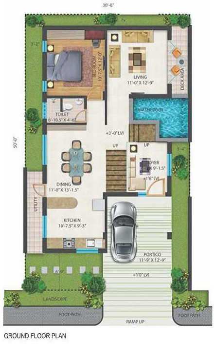 apr pranav antilia Floor Plan Ground Floor Plan