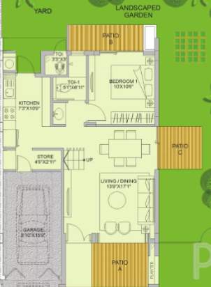 villa viviana Floor Plan Ground Floor Plan