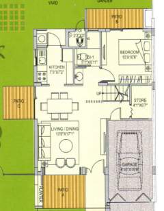 villa viviana Floor Plan Ground Floor Plan