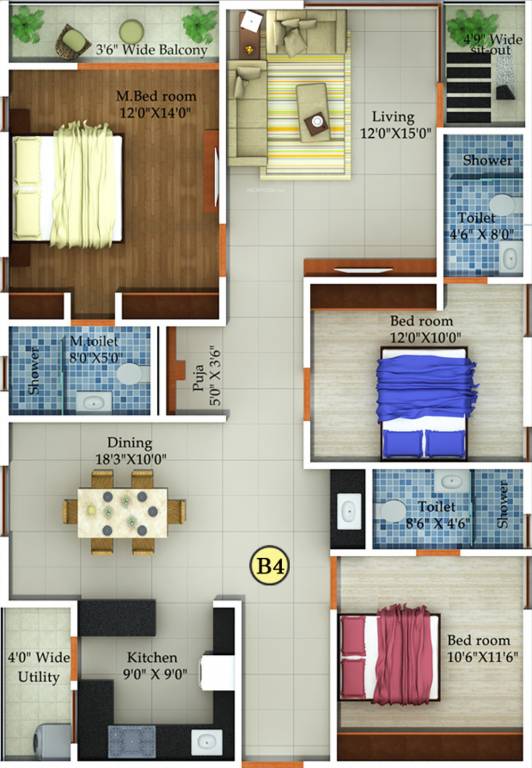  blue wings Floor Plan Floor Plan