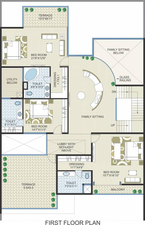 Suyojit Viridian Vallis (4BHK+7T (6,092 sq ft) + Servant Room 6092 sq ft)