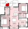 Etica Atmagyan (2BHK+2T (1,021 sq ft) 1021 sq ft) Etica Atmagyan (2BHK+2T (1,021 sq ft) 1021 sq ft)