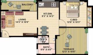 Subhadra Royale Town (1BHK+1T (401 sq ft) 401 sq ft) Subhadra Royale Town (1BHK+1T (401 sq ft) 401 sq ft)