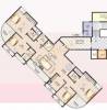 Akshar Shreeji Heights Floor Plan (4BHK+3T)
