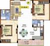 Gunina Linda (2BHK+2T (1,121 sq ft) 1121 sq ft)