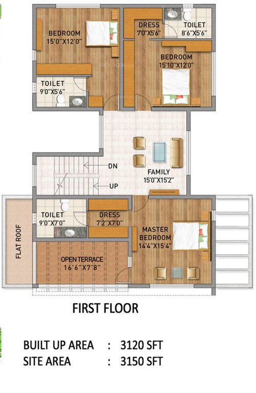  palm acres Floor Plan First Floor Plan