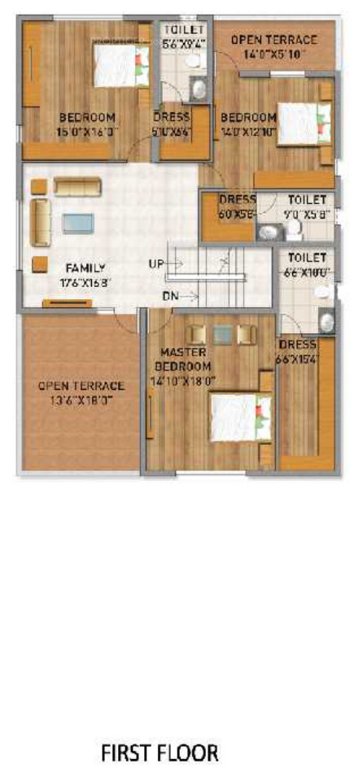  palm acres Floor Plan First Floor Plan