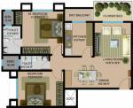 Nahar Rosa Alba (2BHK+2T (1,313 sq ft) 1313 sq ft)