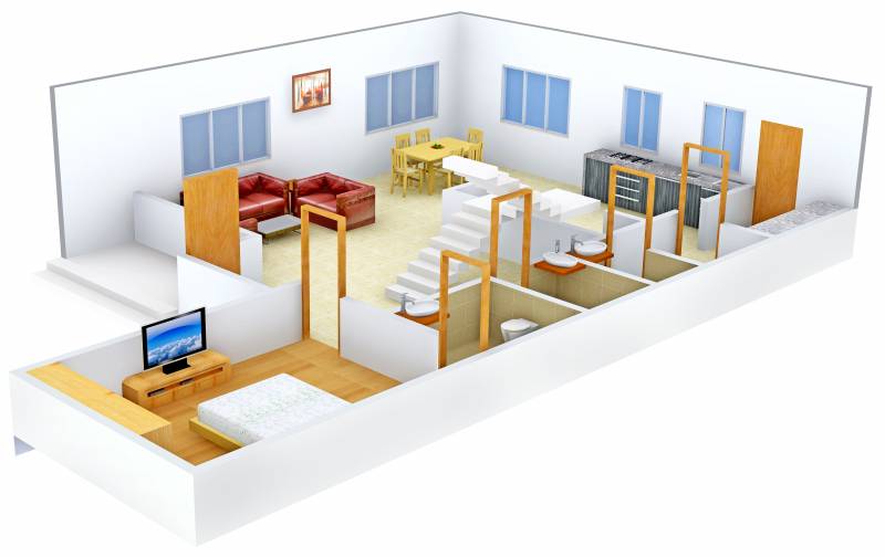 Asset Insignia (3BHK+4T (3,116 sq ft) + Servant Room 3116 sq ft)