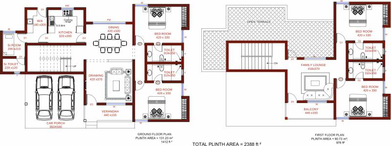 Promag Meadows (4BHK+4T (2,388 sq ft) 2388 sq ft)