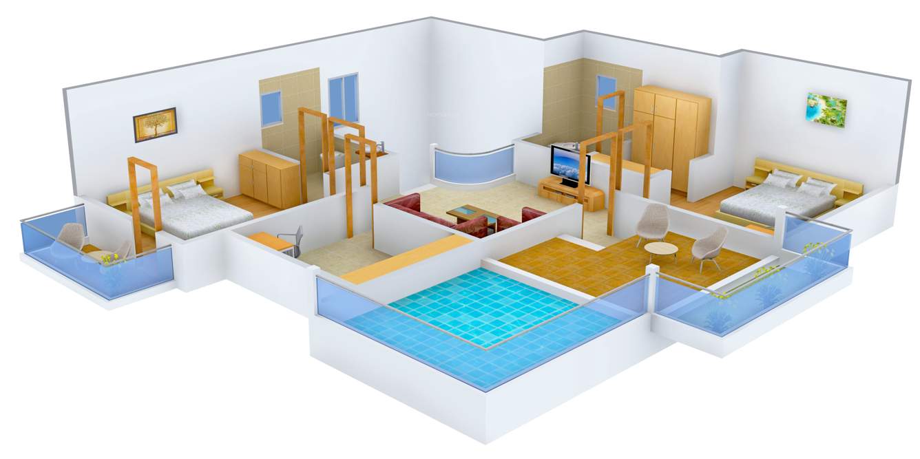 Jain East Parade (4BHK+4T (3,486 sq ft) 3486 sq ft)