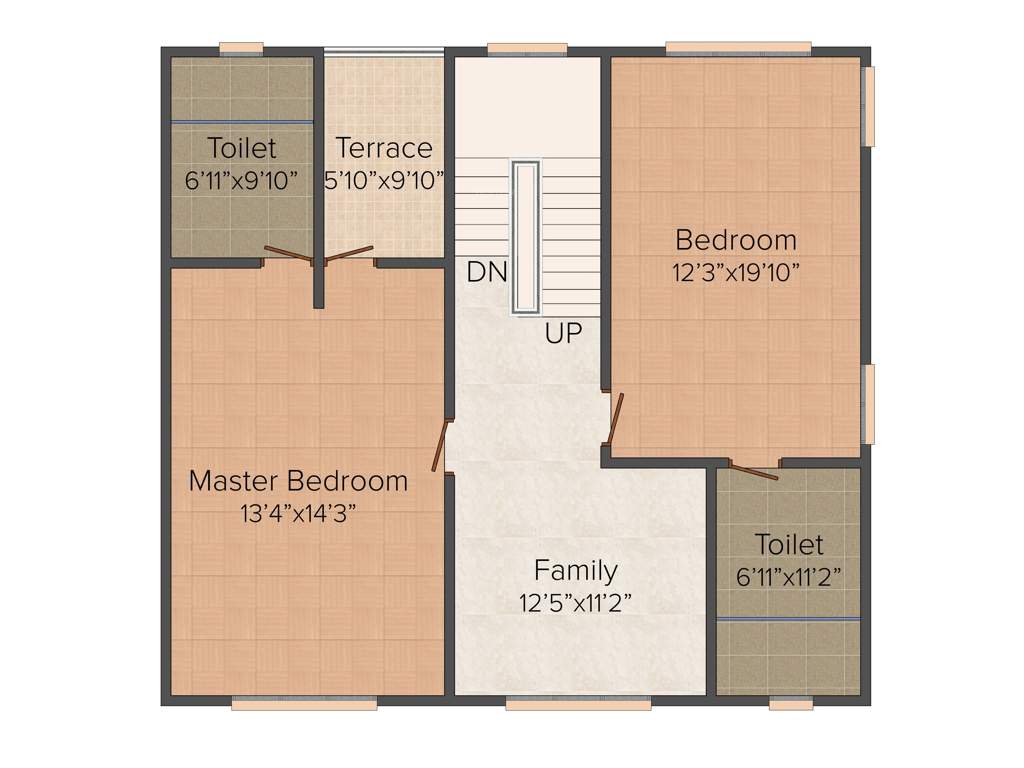 Prestige Royal Woods (3BHK+4T (2,838 sq ft) 2838 sq ft)