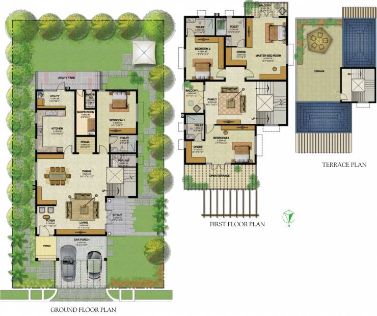 Prestige Royal Woods (4BHK+5T (4,729 sq ft) + Servant Room 4729 sq ft)