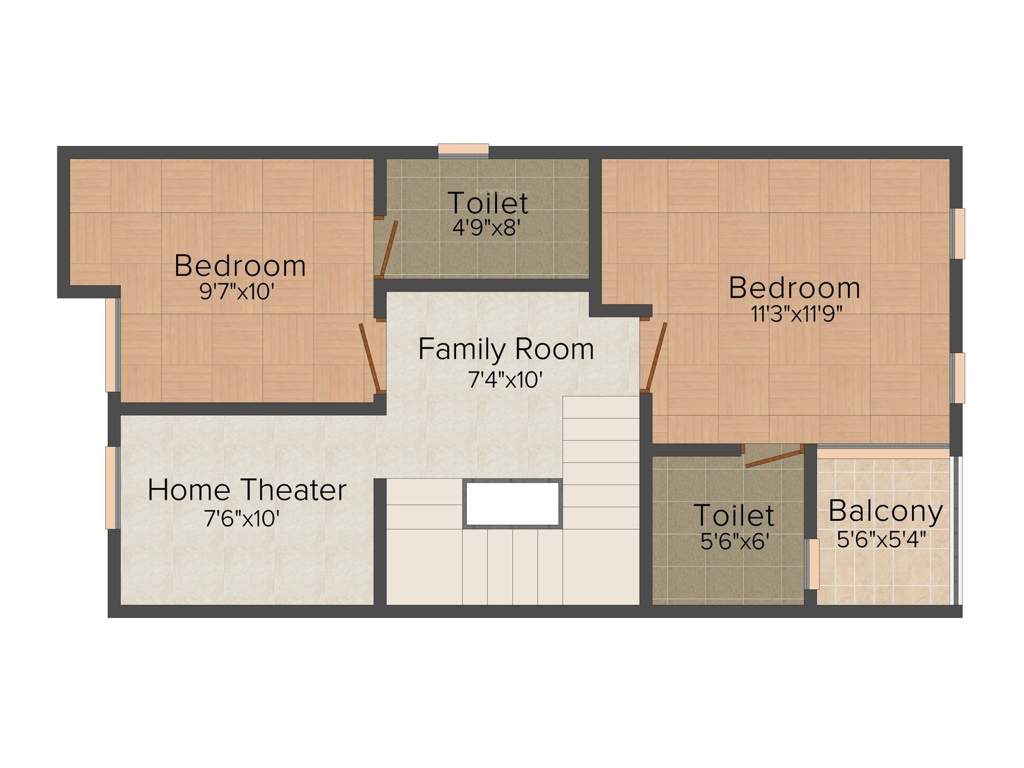 Poomalai Varishtaa (3BHK+3T (1,617 sq ft) 1617 sq ft)