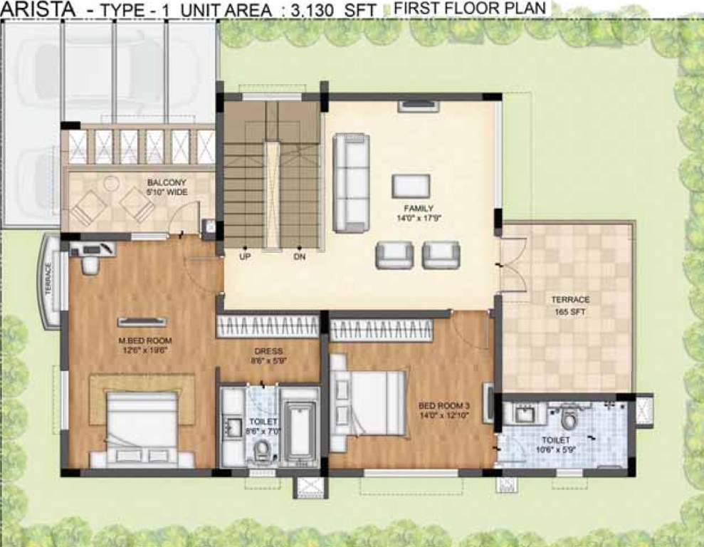  lakeside habitat villas Floor Plan First Floor Plan