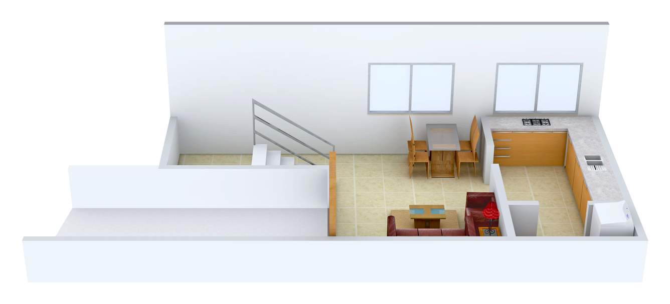 Arham Harmony (2BHK+2T (1,105 sq ft) 1105 sq ft)