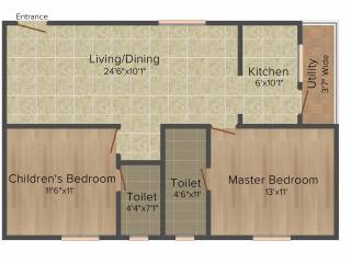Saishakti Raj Highlands (2BHK+2T (1,050 sq ft) 1050 sq ft) Saishakti Raj Highlands (2BHK+2T (1,050 sq ft) 1050 sq ft)