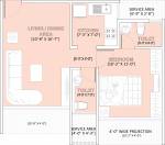 Ruparel Elara (1BHK+2T (675 sq ft) 675 sq ft)