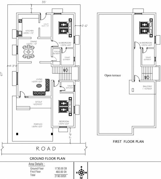 SSS Jaya Enclave (3BHK+3T (2,190 sq ft) + Pooja Room 2190 sq ft)