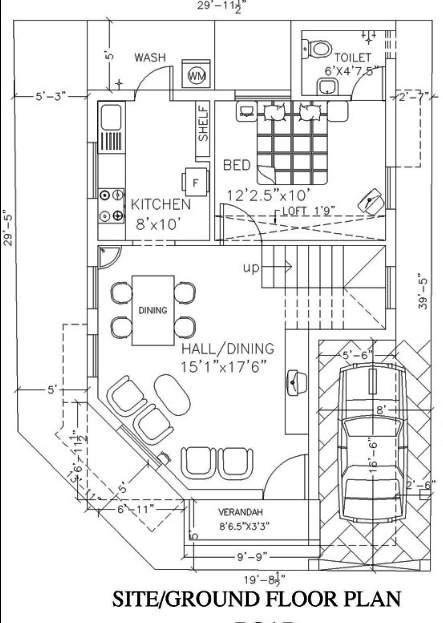  serene county Floor Plan Ground Floor Plan