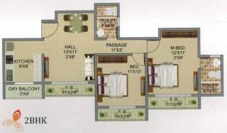 Gajra Bhoomi Lawns (2BHK+2T (975 sq ft) 975 sq ft) Gajra Bhoomi Lawns (2BHK+2T (975 sq ft) 975 sq ft)