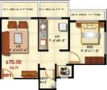 Neel Mangal Neel (1BHK+1T (670 sq ft) 670 sq ft) Neel Mangal Neel (1BHK+1T (670 sq ft) 670 sq ft)