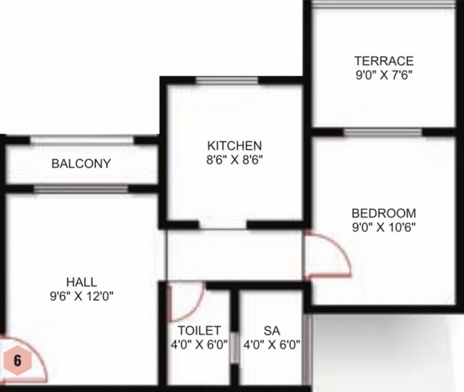 Mohan Nano Estates (1BHK+1T (655 sq ft) 655 sq ft) Mohan Nano Estates (1BHK+1T (655 sq ft) 655 sq ft)