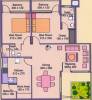 Fort Grand Floor Plan (2BHK+2T (1,300 sq ft) 1300 sq ft)