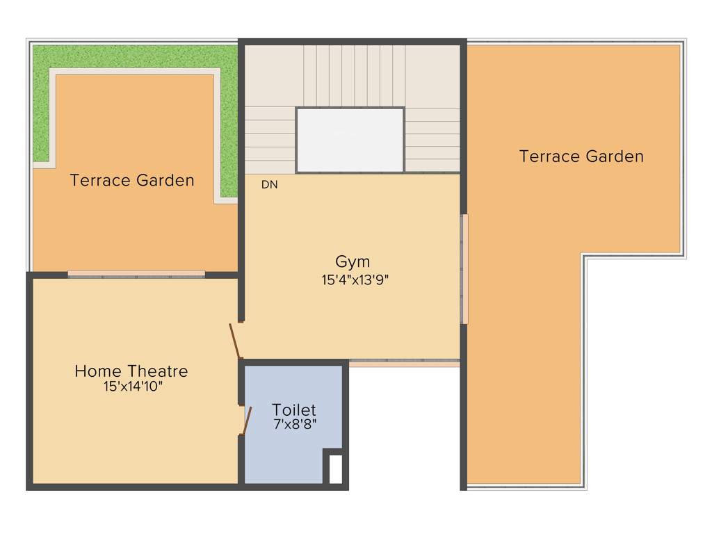 SRK The Villagio (4BHK+5T (4,000 sq ft)   Servant Room 4000 sq ft)