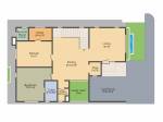 SRK The Villagio (4BHK+5T (4,000 sq ft)   Servant Room 4000 sq ft)