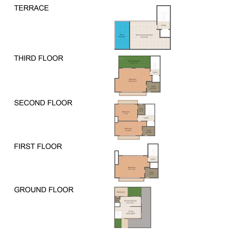 Shah Orchid Villas (4BHK+4T (6,300 sq ft) 6300 sq ft)