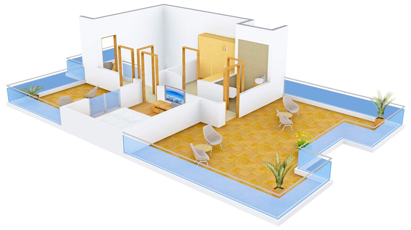 Aftek Greens Villas (3BHK+4T (1,500 sq ft) 1500 sq ft)