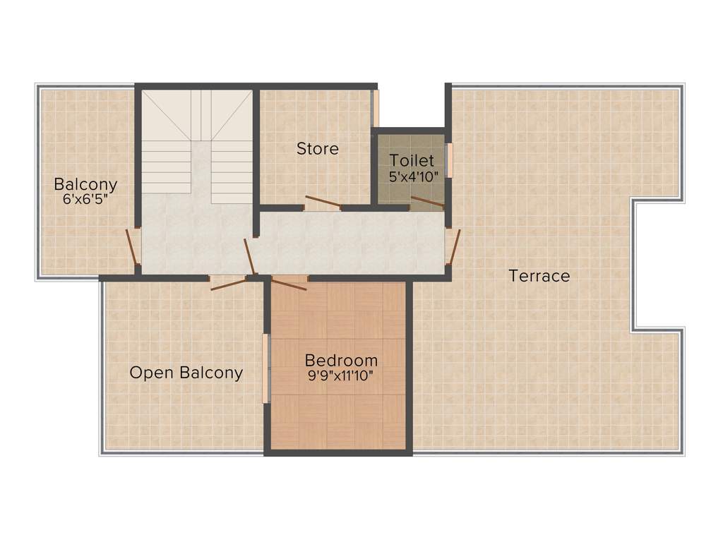 Aftek Greens Villas (3BHK+4T (1,500 sq ft) 1500 sq ft)