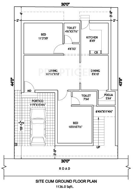 Jay Constructions Independent Villa (4BHK+4T (2,272 sq ft)   Pooja Room 2272 sq ft)