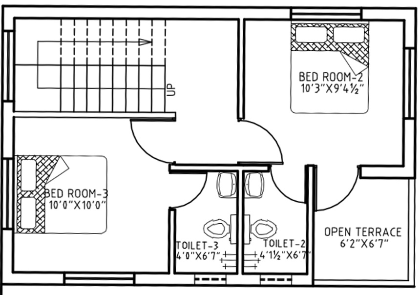 Fairyland Sai Residency (3BHK+3T (1,251 sq ft) 1251 sq ft)