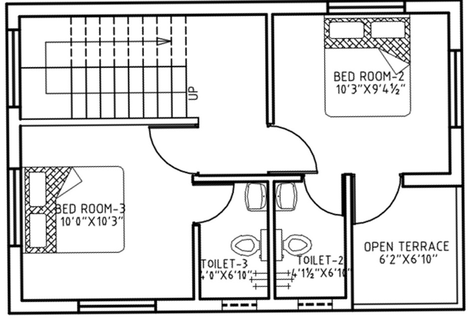 Fairyland Sai Residency (3BHK+3T (1,265 sq ft) 1265 sq ft)