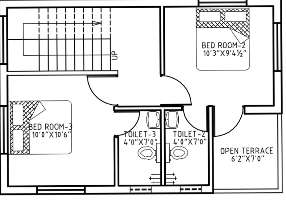 Fairyland Sai Residency (3BHK+3T (1,280 sq ft) 1280 sq ft)