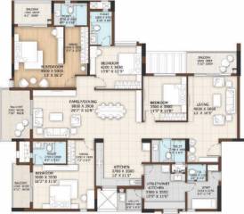 Vajram Tiara (4BHK+4T (3,472 sq ft) + Servant Room 3472 sq ft) Vajram Tiara (4BHK+4T (3,472 sq ft) + Servant Room 3472 sq ft)