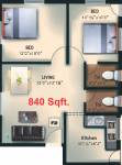 VGK Lotus (2BHK+2T (840 sq ft) 840 sq ft) VGK Lotus (2BHK+2T (840 sq ft) 840 sq ft)