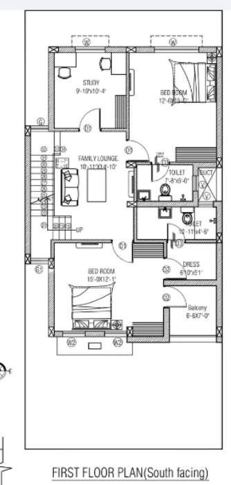 panda gatikrushna green villa Floor Plan First Floor Plan